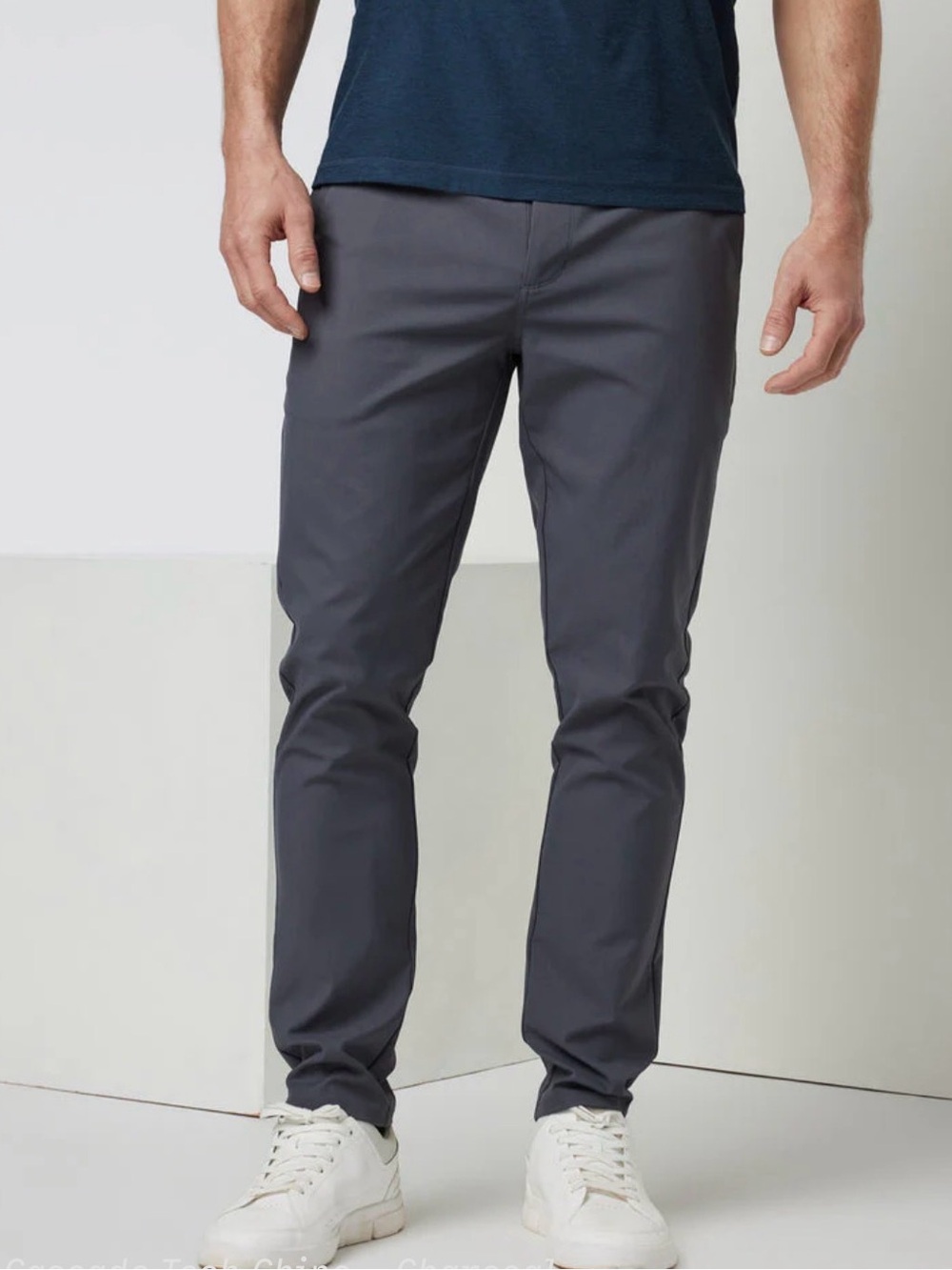 Vuori Men's Charcoal Gray Cascade Tech Chino Pants